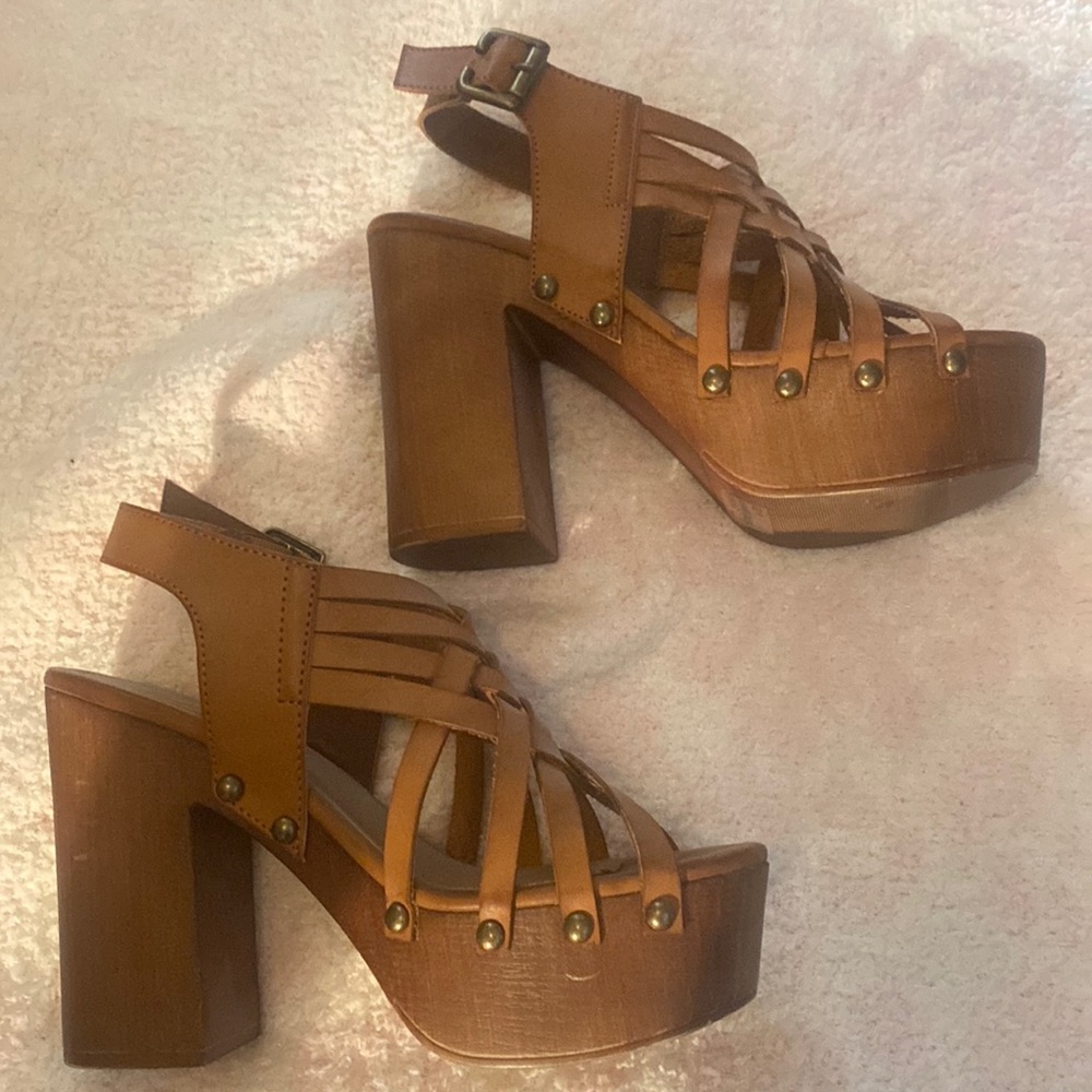 Qupid block heel